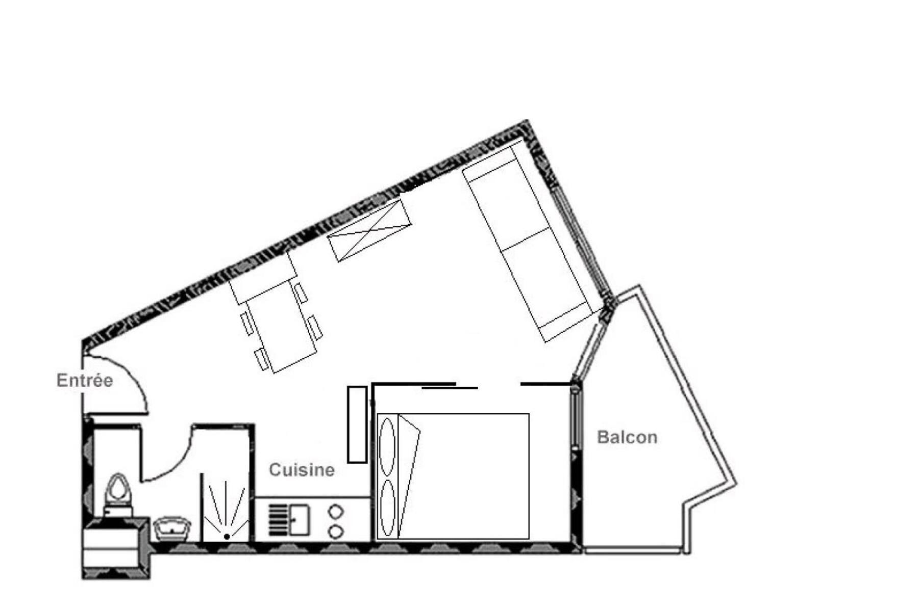 Residence Median - Appartement Confortable - Proche Des Pistes - Balcon Mae-3584 생마르탱 드 벨빌 외부 사진